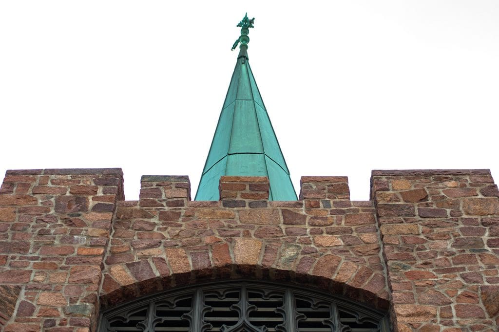 Exterior at the First Unitarian Universalist Church of Wausau.