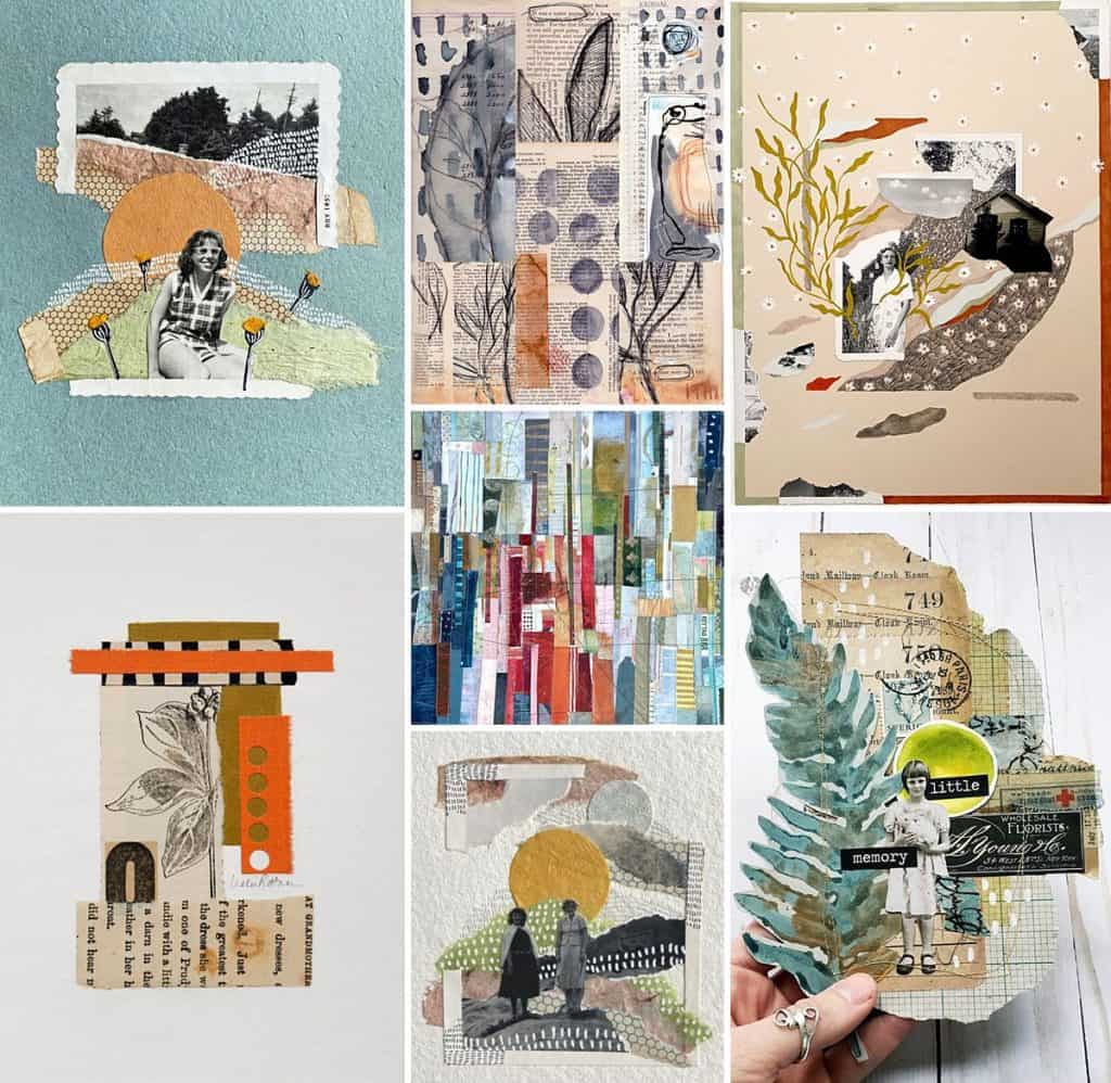 A collection of collages.